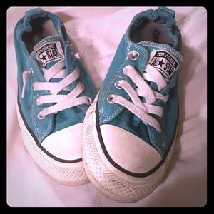 Teal Size 8 Converse